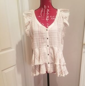 True Craft Ruffle Top